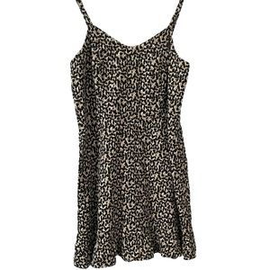 Cheetah print dress